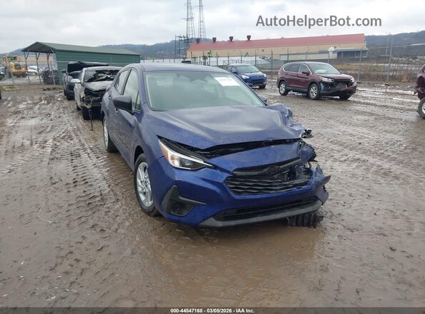 JF1GUABC7S8201727 2025 SUBARU IMPREZA Синий Передняя правая четверть