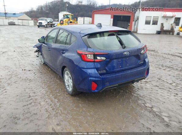 JF1GUABC7S8201727 2025 SUBARU IMPREZA Синий Задняя левая четверть
