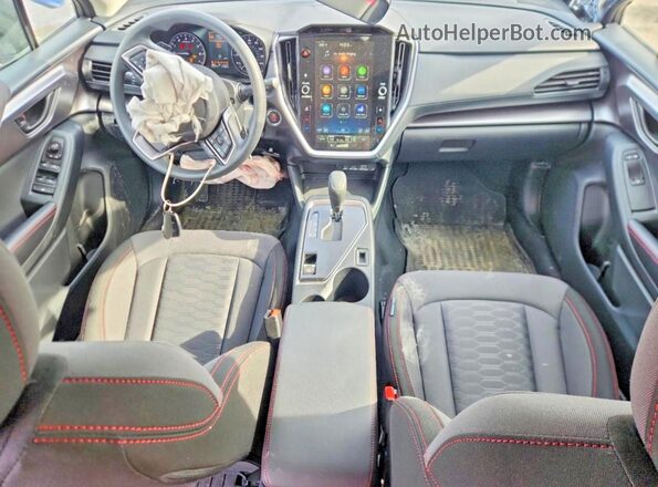 JF1GUAFC7T8212366 2026 SUBARU IMPREZA Серебряный Вид панели приборов