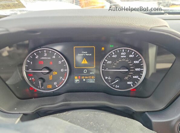 JF1GUAFC7T8212366 2026 SUBARU IMPREZA Серебряный Вид щитка приборов