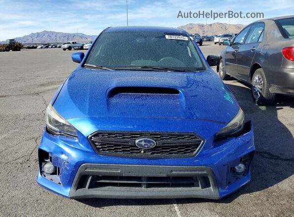 JF1VA1F64J8828940 2018 SUBARU WRX Blue Widok z przodu