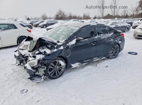 JF1VA1L69H9807638 2017 SUBARU WRX Black Przód lewy