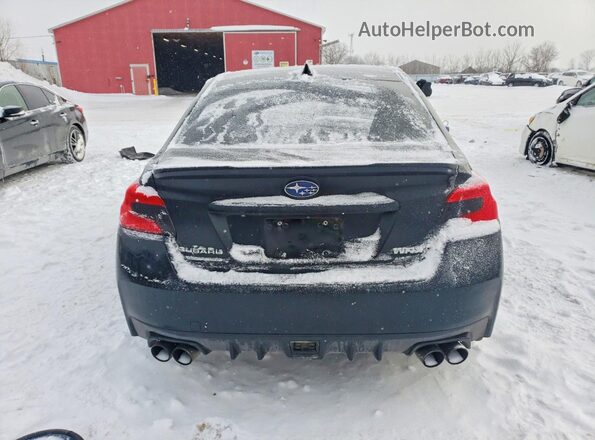 JF1VA1L69H9807638 2017 SUBARU WRX Black Widok z tyłu