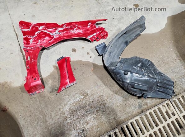 JF1VA1L6XG9835351 2016 SUBARU WRX Красный Вид подкапотного пространства
