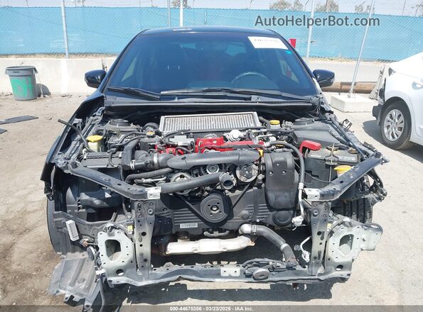 JF1VA2M62H9815519 2017 SUBARU WRX STI Черный Вид задней части салона
