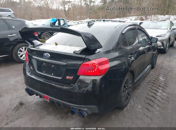 JF1VA2M66G9827252 2016 SUBARU WRX STI Черный Задняя правая четверть