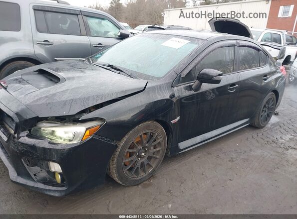 JF1VA2M66G9827252 2016 SUBARU WRX STI Черный Панорамный вид салона 360°