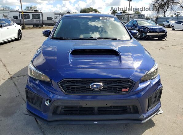 JF1VA2N69J9814422 2018 SUBARU WRX Blue Widok z przodu