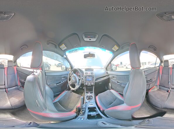 JF1VA2N69J9814422 2018 SUBARU WRX Blue Widok wnętrza 360 stopni