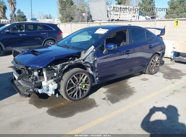 JF1VA2S68M9803100 2021 SUBARU WRX STI Синий Передняя левая четверть
