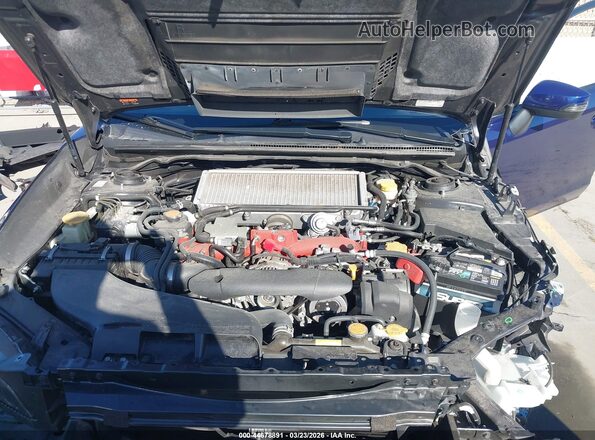 JF1VA2S68M9803100 2021 SUBARU WRX STI Синий Вид сзади