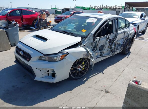 JF1VA2T60M9814686 2021 SUBARU WRX STI Белый Передняя левая четверть