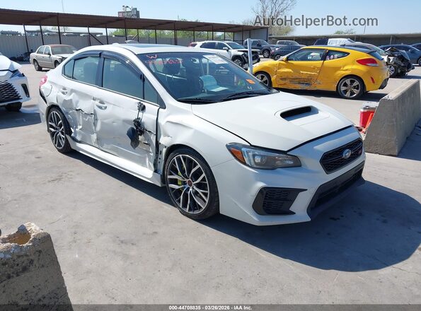 JF1VA2T60M9814686 2021 SUBARU WRX STI Белый Передняя правая четверть