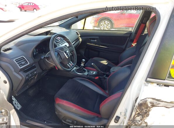 JF1VA2T60M9814686 2021 SUBARU WRX STI Белый Вид салона спереди