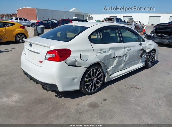 JF1VA2T60M9814686 2021 SUBARU WRX STI Белый Задняя правая четверть