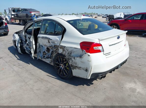 JF1VA2T60M9814686 2021 SUBARU WRX STI Белый Задняя левая четверть