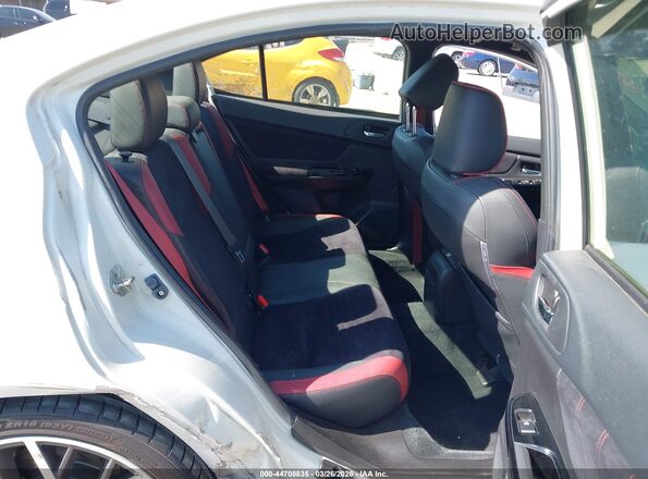 JF1VA2T60M9814686 2021 SUBARU WRX STI Белый Вид наклейки с VIN-кодом