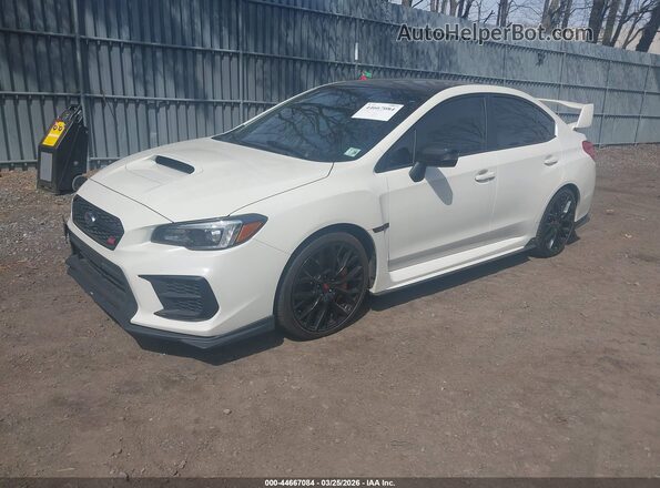 JF1VA2W63M9811020 2021 SUBARU WRX STI Белый Передняя левая четверть