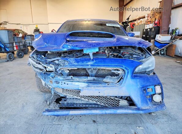 JF1VA2Y61H9836033 2017 SUBARU WRX Синий Вид спереди