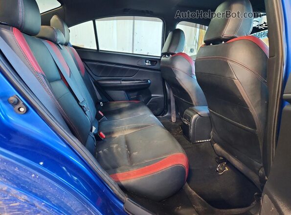 JF1VA2Y61H9836033 2017 SUBARU WRX Синий Вид задних сидений