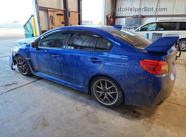 JF1VA2Y61H9836033 2017 SUBARU WRX Синий Задняя левая четверть