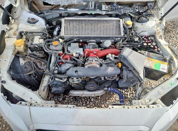 JF1VA2Y69H9835325 2017 SUBARU WRX Белый Вид задней части салона