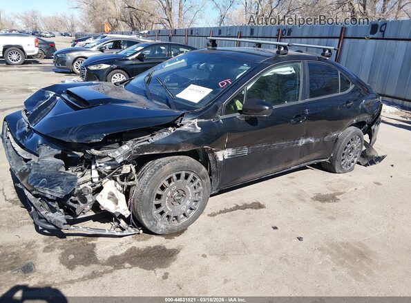 JF1VBAA69N9012665 2022 SUBARU WRX Черный Передняя левая четверть