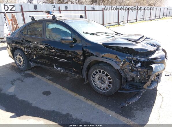 JF1VBAA69N9012665 2022 SUBARU WRX Черный Передняя правая четверть