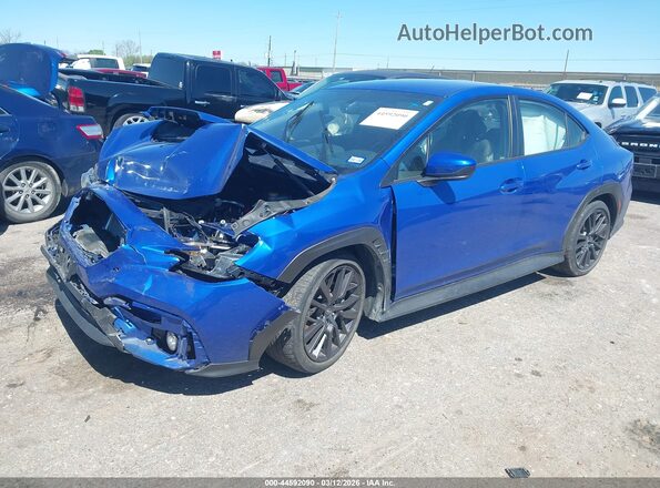 JF1VBAF63P9810543 2023 SUBARU WRX Синий Передняя левая четверть