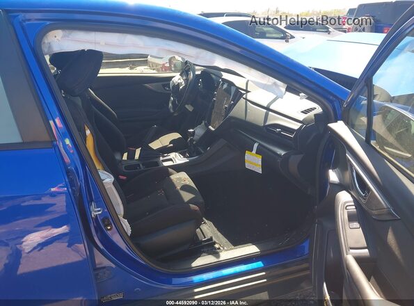 JF1VBAF63P9810543 2023 SUBARU WRX Синий Вид салона спереди