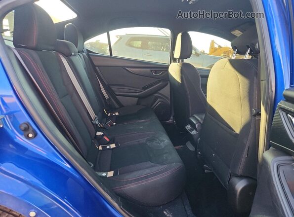 JF1VBAF64N9021170 2022 SUBARU WRX Синий Вид задних сидений