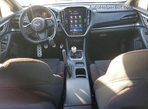 JF1VBAF65N9031996 2022 SUBARU WRX Черный Вид панели приборов