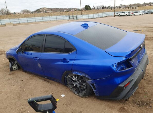 JF1VBAF68P9815236 2023 SUBARU WRX Синий Задняя левая четверть