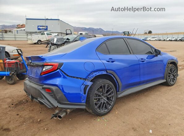 JF1VBAF68P9815236 2023 SUBARU WRX Синий Задняя правая четверть