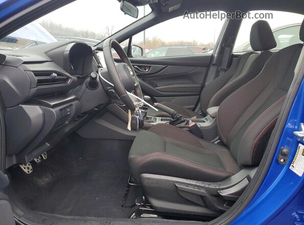 JF1VBAH62S9802133 2025 SUBARU WRX Синий Вид салона спереди