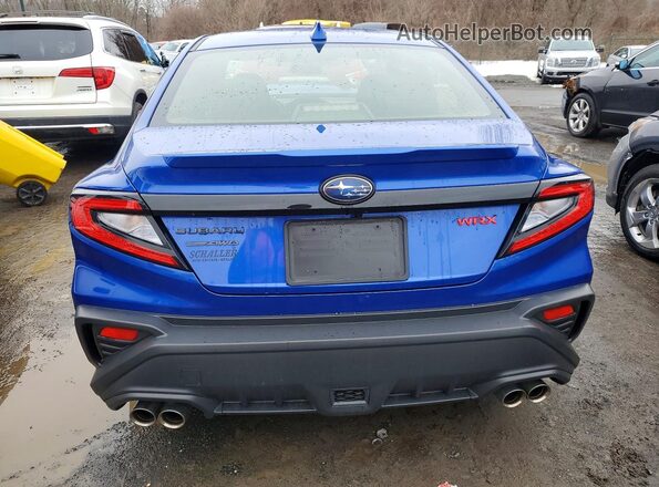 JF1VBAH62S9802133 2025 SUBARU WRX Синий Вид сзади