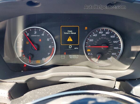 JF1VBAL65N9014569 2022 SUBARU WRX Синий Вид щитка приборов
