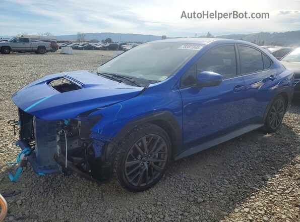JF1VBAU65N8016875 2022 SUBARU WRX Синий Передняя левая четверть