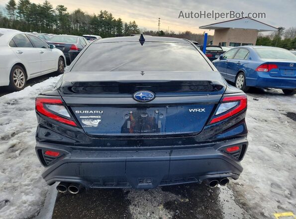 JF1VBAU68N8026722 2022 SUBARU WRX Черный Вид сзади