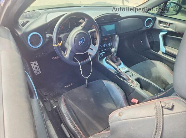 JF1ZCAC11G8602903 2016 SUBARU BRZ Blue Widok deski rozdzielczej