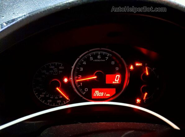 JF1ZCAC11G9601874 2016 SUBARU BRZ Угольный Вид щитка приборов