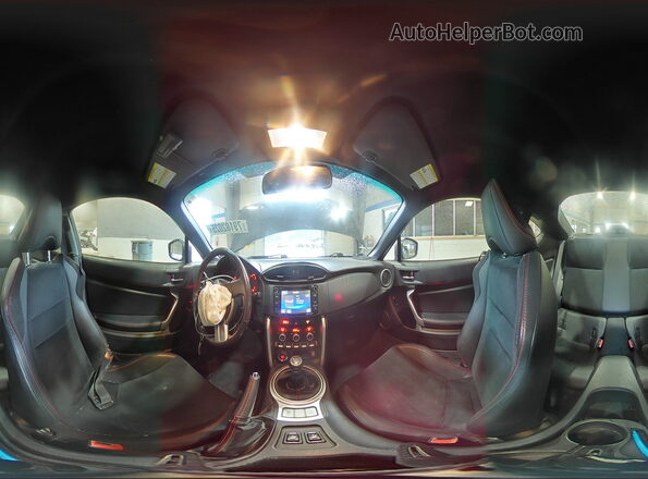 JF1ZCAC11G9601874 2016 SUBARU BRZ Угольный Вид наклейки с VIN-кодом
