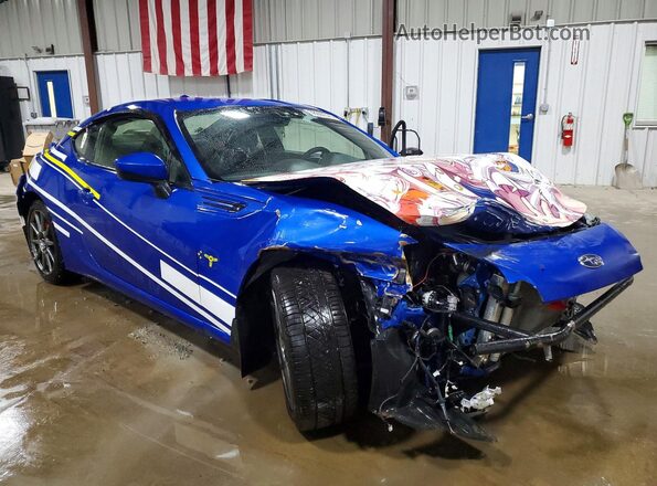 JF1ZCAC16K9600812 2019 SUBARU BRZ Blue Передня права чверть