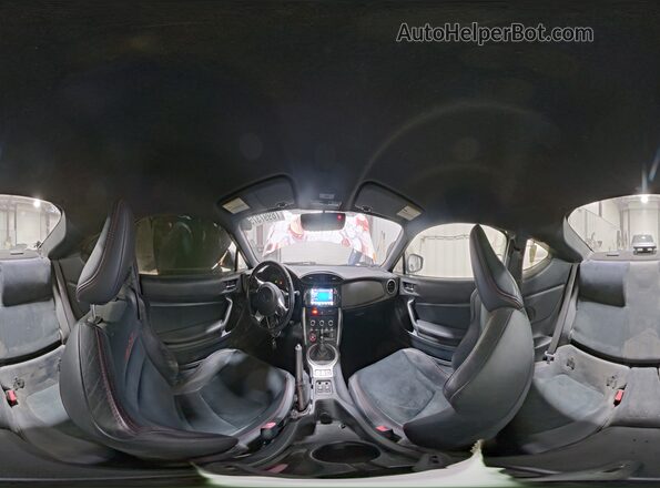 JF1ZCAC16K9600812 2019 SUBARU BRZ Blue Вид наклейки з VIN-кодом