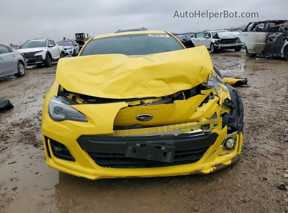 JF1ZCAC1XH9601244 2017 SUBARU BRZ Желтый Вид спереди