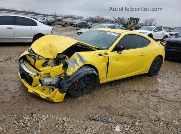 JF1ZCAC1XH9601244 2017 SUBARU BRZ Желтый Передняя левая четверть