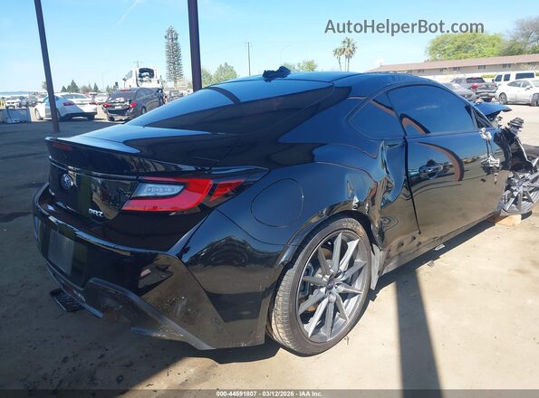 JF1ZDBE17P9703163 2023 SUBARU BRZ Черный Задняя правая четверть