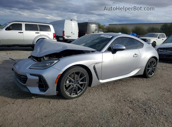JF1ZDBF10N8702681 2022 SUBARU BRZ Серебряный Передняя левая четверть