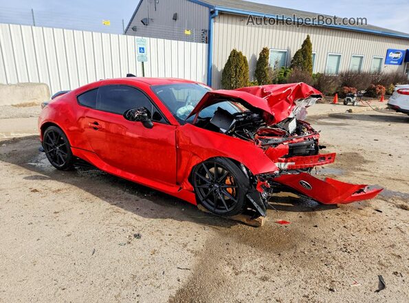 JF1ZDBS13S9702945 2025 SUBARU BRZ Red Przód prawy