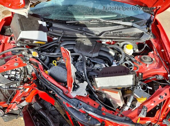JF1ZDBS13S9702945 2025 SUBARU BRZ Red Widok wnętrza z tyłu